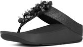 FitFlop - Boogaloo Toe Post  - Sportieve slippers - Dames - Maat 38 - Zwart - I35-001 -Black