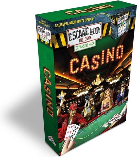 Thumbnail van een extra afbeelding van het spel Spellenbundel - 2 Stuks - Escape Room - The Game basisspel & Uitbreiding Casino