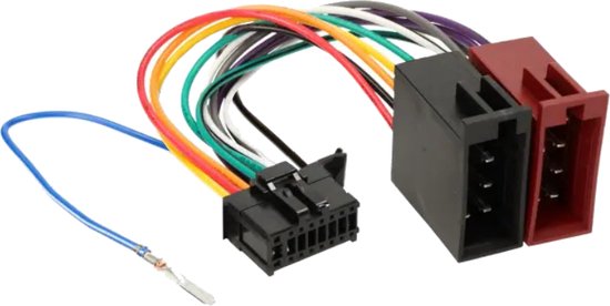 Waar detectie Prehistorisch ISO kabel voor Pioneer autoradio - 23x10mm - 16-pins - 0,15 meter | bol.com