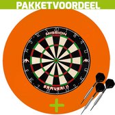 Mission Samurai 2 + EVA Surround (Oranje) + 1 Set Brass Darts