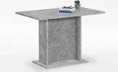 FMD Eettafel 110 cm betongrijs