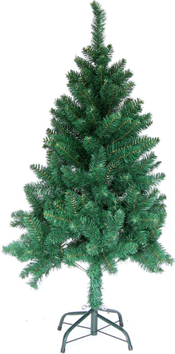 Luxe kunstmatige Fir Tree Flocked Snow 120cm met 246 hoofden