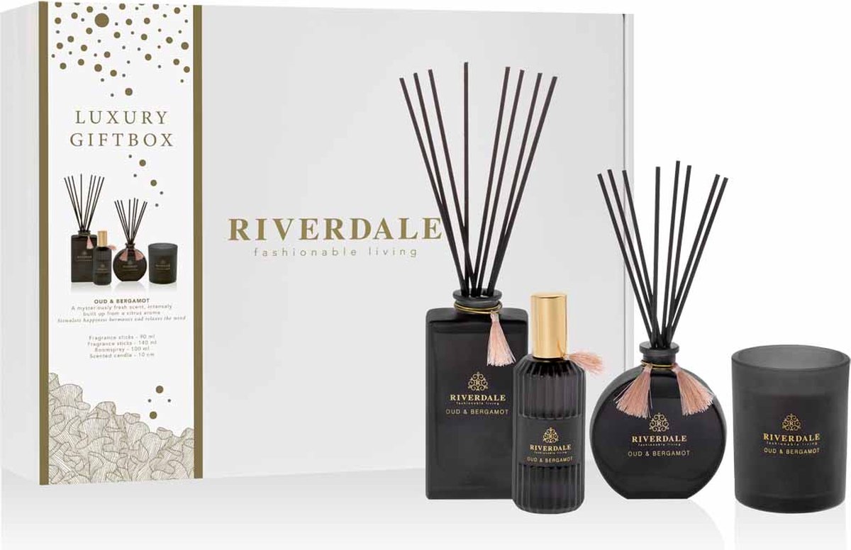 Goedkoopste Riverdale Oud & Bergamot geschenkset XL