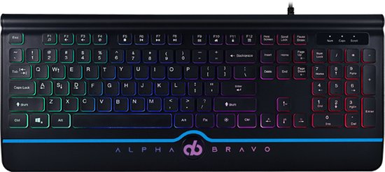 Veho Alpha Bravo GK1 USB Wired Gaming Keyboard – US Layout | bol