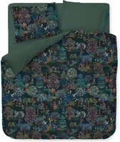 Pip Studio dekbedovertrek Garden dark blue - lits jumeaux (240x200/220 cm incl. 2 slopen)