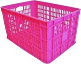 Tormino - Caisse de vélo - Grande caisse - 34,5 litres - 26 pouces - 28 pouces - rose fluo