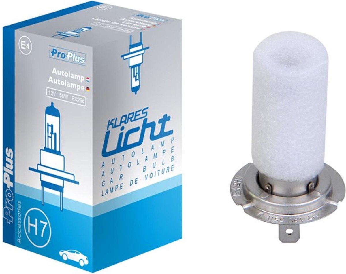 Ampoule de voiture Proplus H7 12 volts 55 watts par pièce blister