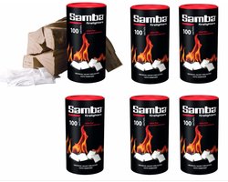 Samba Aanmaakzakjes Openhaard - 600 stuks in Koker