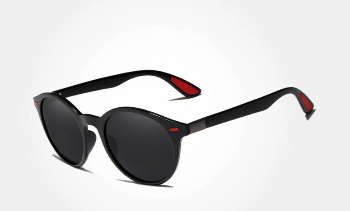 Kingseven Ronde Zonnebril - UV400 - Gepolariseerd - Zwart - Blackstar - Z9090