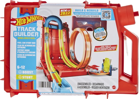 Hot Wheels Track Builder - Unlimited Kurkentrekker Set