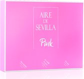 Aire de Sevilla Pink Eau De Toilette Spray 150ml Set 3 Pieces