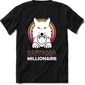 Saitama Millionare Loading T-Shirt | Saitama Inu Wolfpack Crypto Ethereum kleding Kado Heren / Dames | Perfect Cryptocurrency Munt Cadeau Shirt