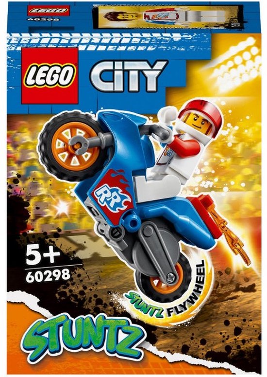 LEGO City Stuntz Raket Stuntmotor - 60298