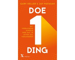 Omslag van Doe één ding