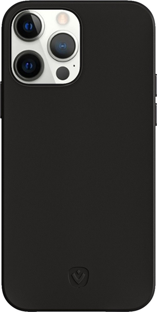Valenta - Back Cover Snap Luxe - Leer - Zwart - iPhone 13 Pro Max