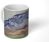 Mok - Koffiemok - De Alpen - Vincent van Gogh - Mokken - 350 ML - Beker - Koffiemokken - Theemok
