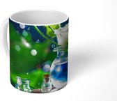 Mok - Druppel - Rozen - Bloemen - 350 ML - Beker
