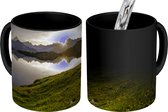 Magische Mok - Foto op Warmte Mok - Zwitserland - Alpen - Water - 350 ML