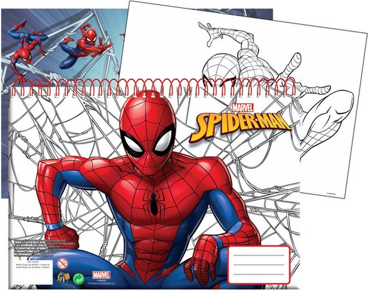 Spider-Man - Croquis - Carnet A5
