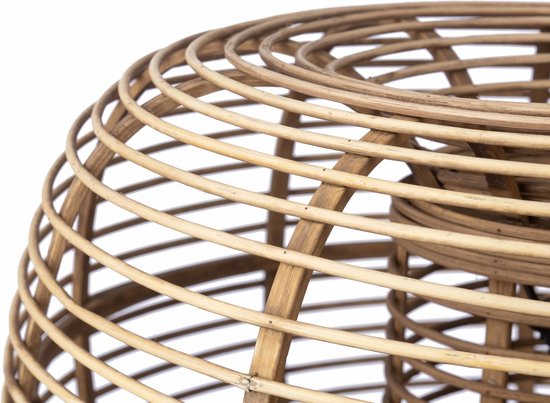 Kidsdepot Hanglamp Meera Rotan Naturel - 43 cm - E27 van Kids Depot — afbeelding 4