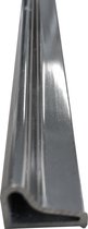 Klea Aluminium Bodemstrip Lengte 58cm Chroom