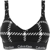 Calvin Klein dames bralette lift print zwart - S