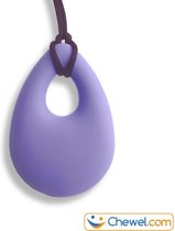 Bijtketting Kauwketting | Druppel | Chewelry | Lavendel-paars | Chewel ®