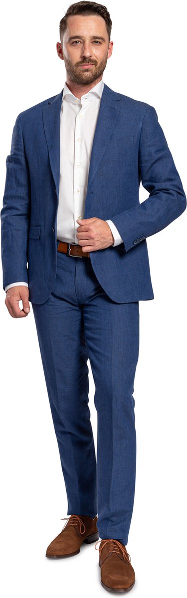 Suitable Kostuum Argon Blauw - Maat 54 - Heren