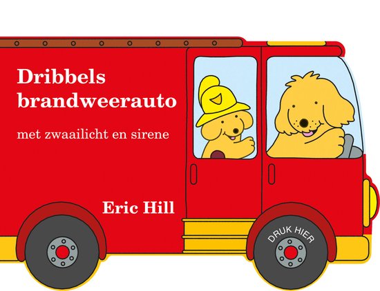 Dribbel  -   Dribbels brandweerauto - cover