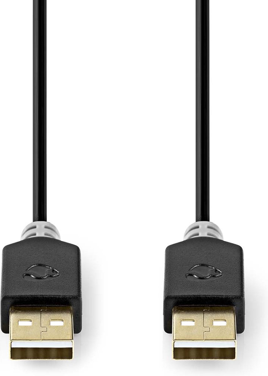 NEDIS CCBW60000AT20 USB-Kabel 2,00 m Antraciet
