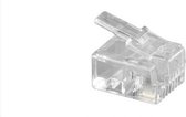 RJ 11 Connector | 4 Stuks