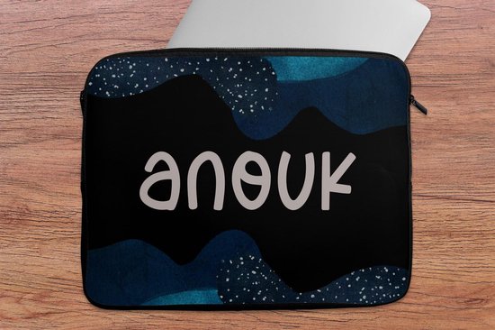 Housse ordinateur 17 pouces - Anouk - Pastel - Fille - Housse ordinateur