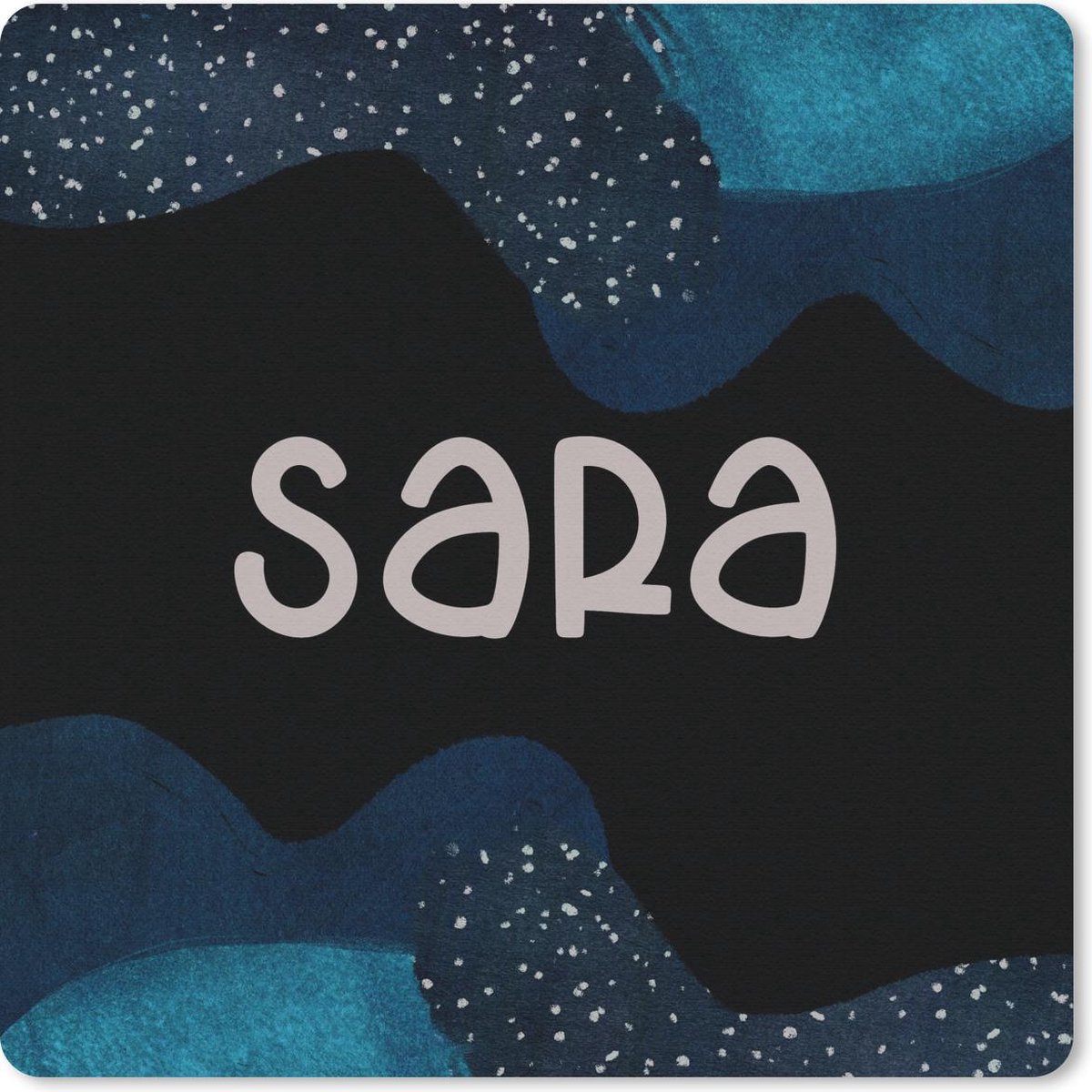 Muismat 30x30 cm - Mousepad Sara - Pastel - Meisje - Muismatten