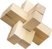 breinbreker Be Clever junior 6,5 cm hout bruin