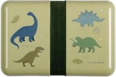 broodtrommel Dinosaurus 18 cm groen