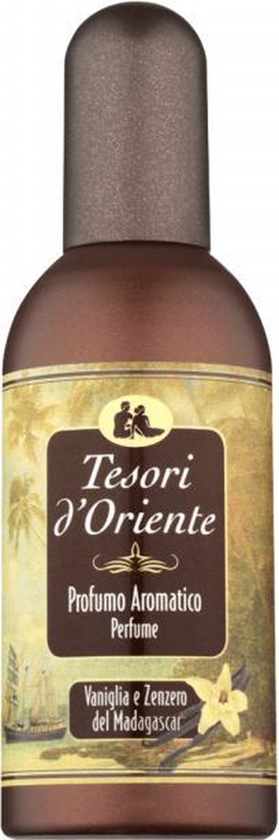 Tesori d'Oriente Eau De Parfum Vanilla & Ginger From Madagascar - 100 ml - Sensuele Diepte en Houtachtige Warmte