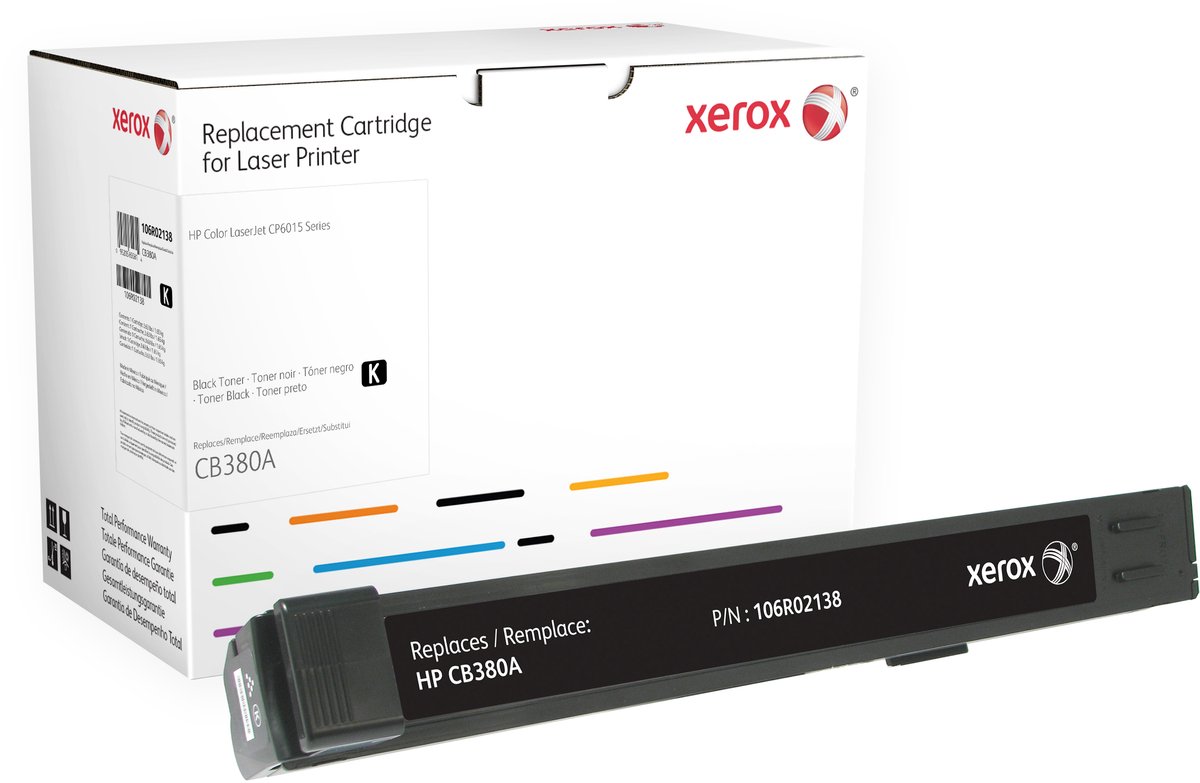 Xerox 106R02138 - Toner Cartridges / Zwart alternatief voor HP CB380A