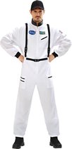Widmann - Science Fiction & Space Kostuum - Stoere Astronaut Wit - Man - wit / beige - XL - Carnavalskleding - Verkleedkleding