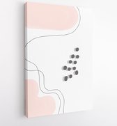 Canvas schilderij - Abstract arts background, Hand drawn textures for wall decoration, invitation, cards, banner and poster. 1 -    – 1771940237 - 40-30 Vertical