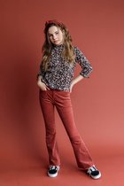 Looxs Revolution 2201-5609-269 Meisjes Broek - Maat 152 - rood van Katoen