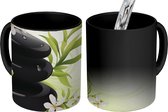 Magische Mok - Foto op Warmte Mok - Opgestapelde zen stenen - 350 ML