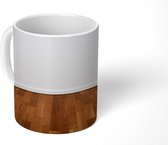 Mok - Muur - Wit - Vloer - 350 ML - Beker
