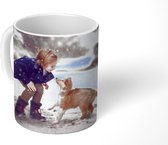 Mok - Hond - Kind - Sneeuw - 350 ML - Beker