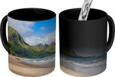 Magische Mok - Foto op Warmte Mok - Een uitgestrekte kustlijn van Hawaii - 350 ML