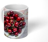 Mok - Kersen - Kom - Bladeren - 350 ML - Beker