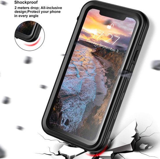 iPhone XR Waterdicht Hoesje - Veilig Onderwater tot 2 meter - valbescherming... | bol.com