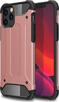 Mobiq Rugged Armor Case iPhone 12 Pro Max | Stevige back cover | TPU en Polycarbonaat | Stoer ontwerp | Schokbestendig hoesje Apple iPhone 12 Pro Max (6.7 inch)