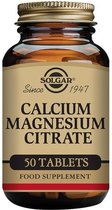Calcium - Magnesium Citrate Solgar Tablets
