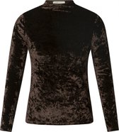 IVY BEAU Sterre Top - Coffee Brown - maat 38