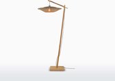 GOOD&MOJO Vloerlamp Kalimantan - Bamboe - 80x60x176cm - Scandinavisch,Bohemian - Staande lampen voor Woonkamer - Slaapkamer